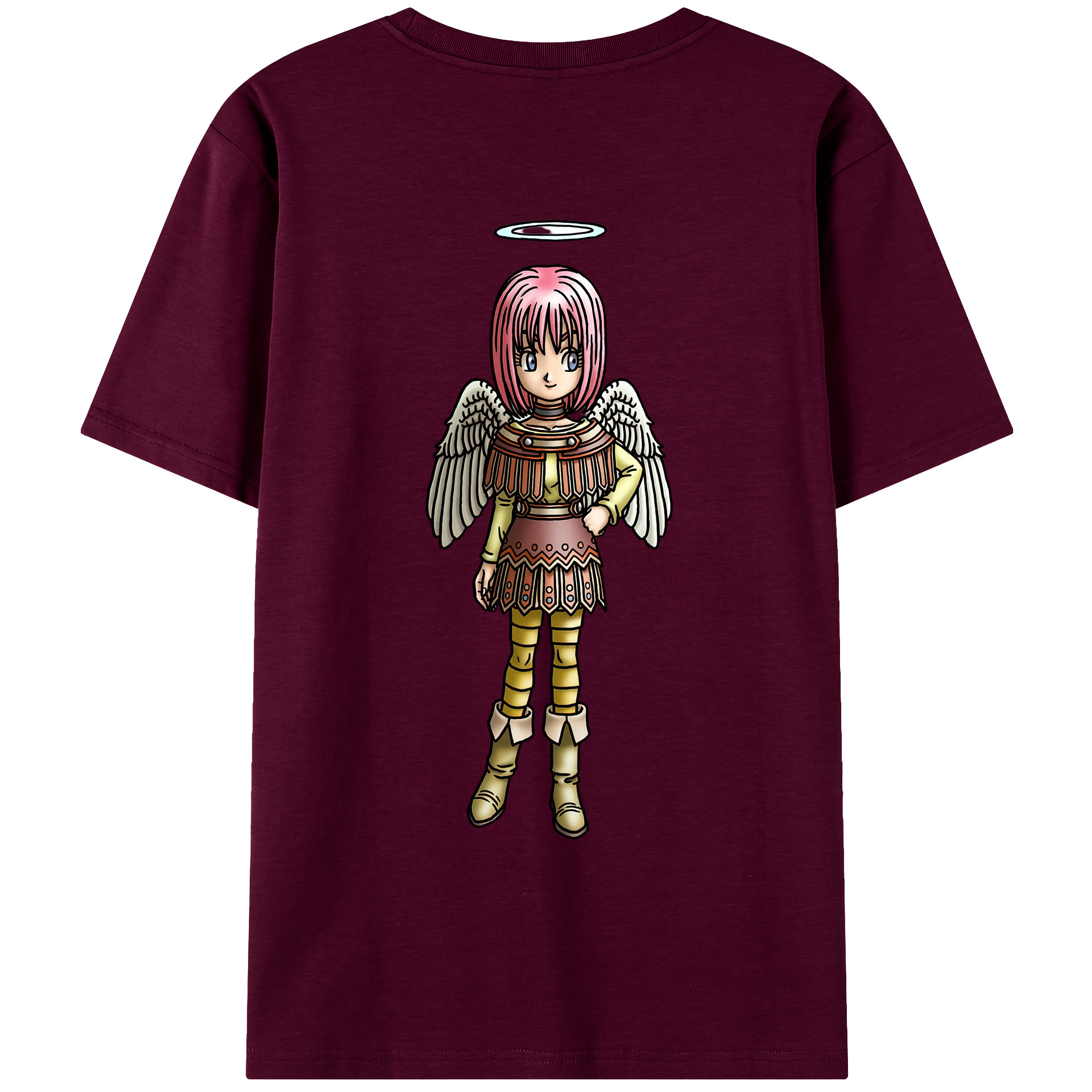 （画像用） ドラゴンクエスト Doragon Kuesuto Dragon Quest レディース半袖Tシャツ(バックプリント)